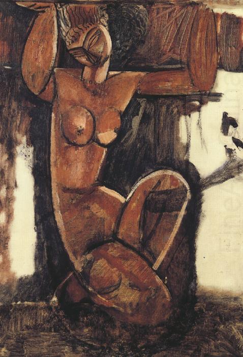 Caryatid (mk39), Amedeo Modigliani